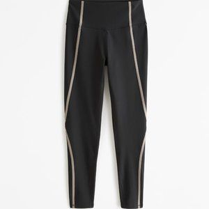 Abercrombie & Fitch YPB sculptLUX 7/8-Length Legging NWT, Onyx, XL